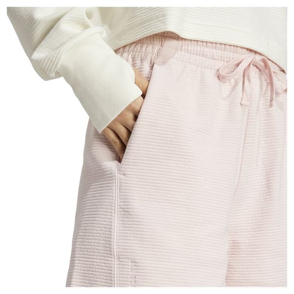 Adidas All Szn Rib Shorts Beige M Kvinna
