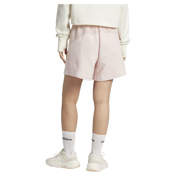 Adidas All Szn Rib Shorts Beige M Kvinna