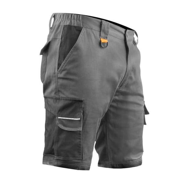 Workfit Strech Shorts Grå M