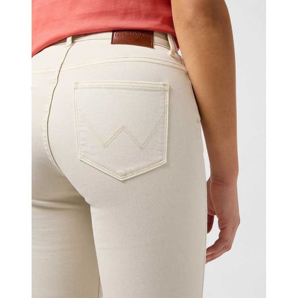 Wrangler 112351023 Boot Fit Jeans Beige 28 / 30 Kvinna