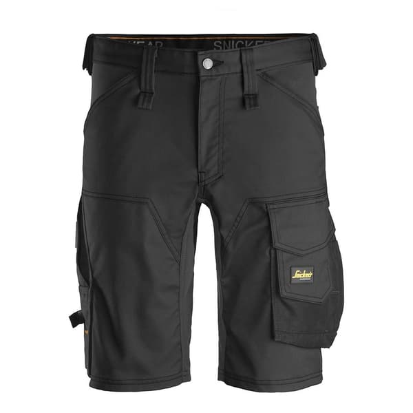 Snickers Workwear Allroundwork Elastic Shorts Grå 048