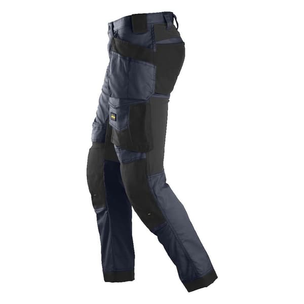 Snickers Workwear Allroundwork Holster Pockets Long Elastic Housut Harmaa 196