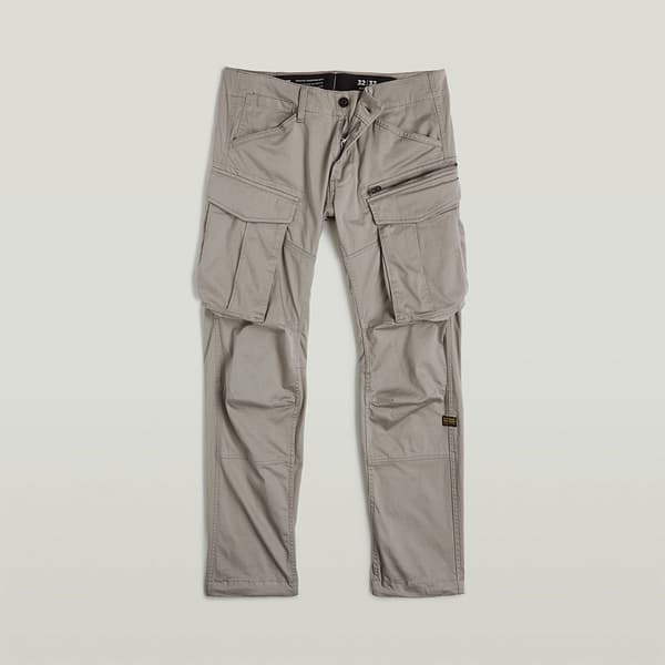 G-star Rovic Zip 3d Regular Tapered Fit Cargobukser Grå 33 / 32 Mand