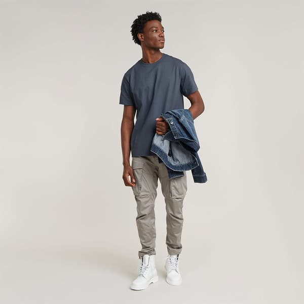G-star Rovic Zip 3d Regular Tapered Fit Cargobukser Grå 33 / 32 Mand