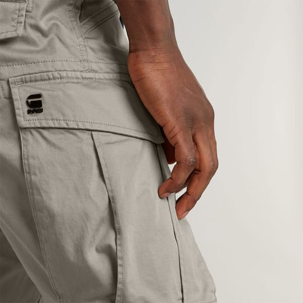 G-star Rovic Zip 3d Regular Tapered Fit Cargobukser Grå 33 / 32 Mand
