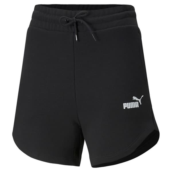 Puma Ess 5´´ High Waist Shorts Svart M Kvinna