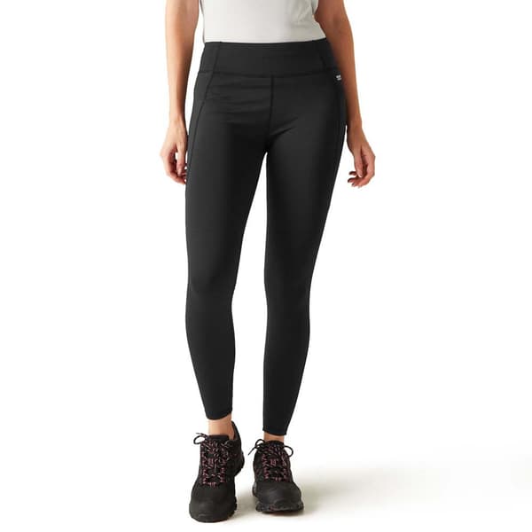 Regatta Holeen Pro Compress Bukser Sort 18 / Regular Kvinde