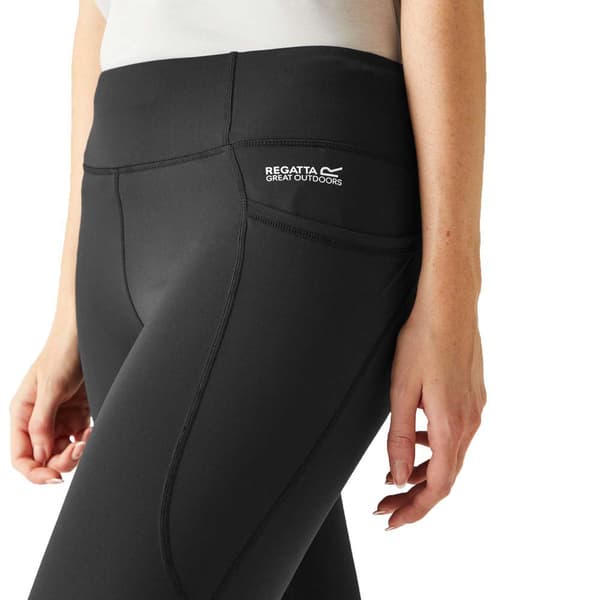 Regatta Holeen Pro Compress Bukser Sort 20 / Regular Kvinde