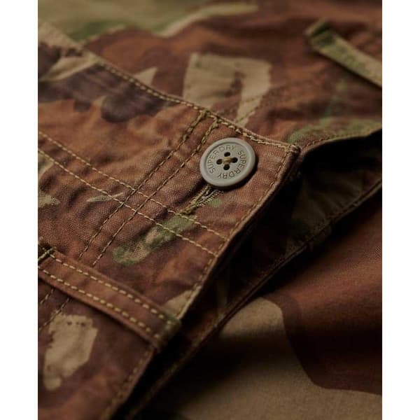 Superdry Baggy Cargobyxor Grönt,Brun 30 / 32 Man