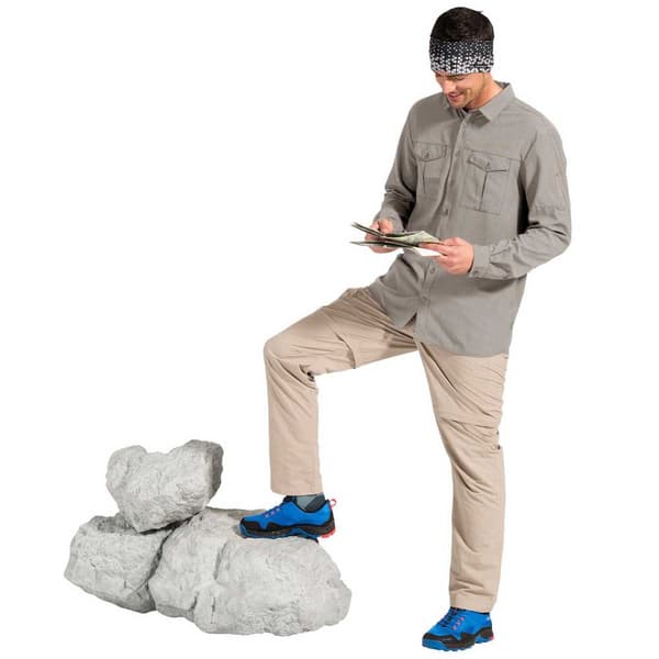 Vaude Farley Zip Off V Housut Harmaa 46 Mies