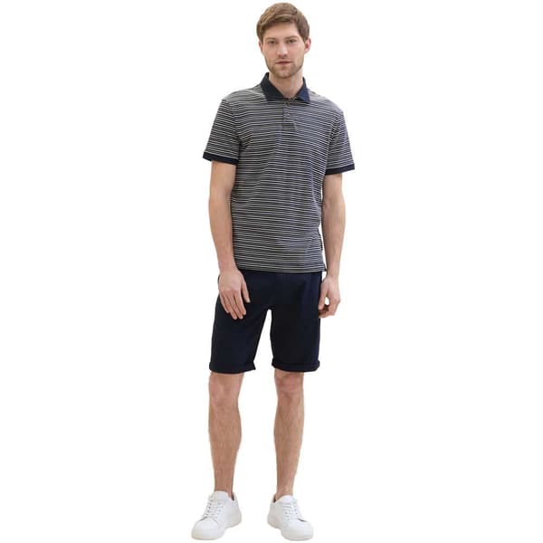 Tom Tailor Regular Washed Chinoshorts Svart 36 Man