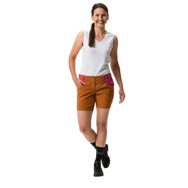Vaude Tekoa Iii Shorts Brun 38 Kvinna