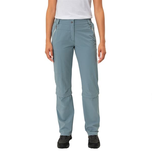 Vaude Farley Stretch Capri T-zip Iii Byxor Svart 40 / Regular Kvinna