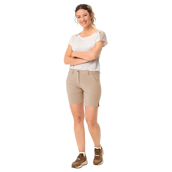 Vaude Skomers Iii Shorts Beige 38 Kvinna
