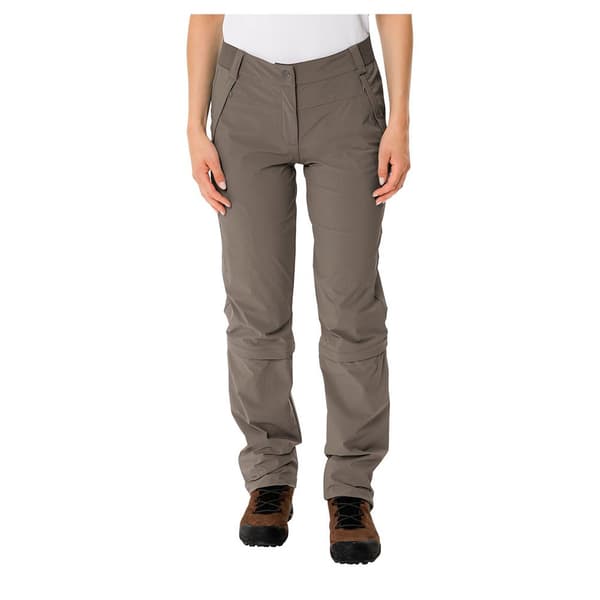 Vaude Farley Stretch Capri T-zip Iii Byxor Grå 34 / Short Kvinna