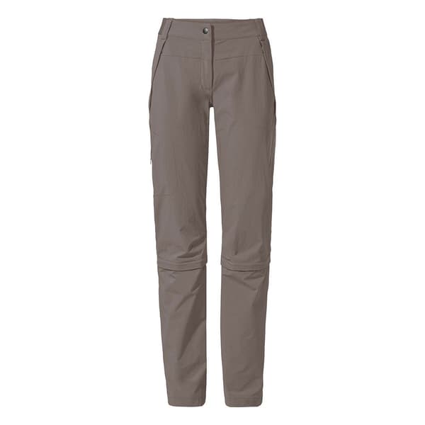 Vaude Farley Stretch Capri T-zip Iii Byxor Grå 34 / Short Kvinna