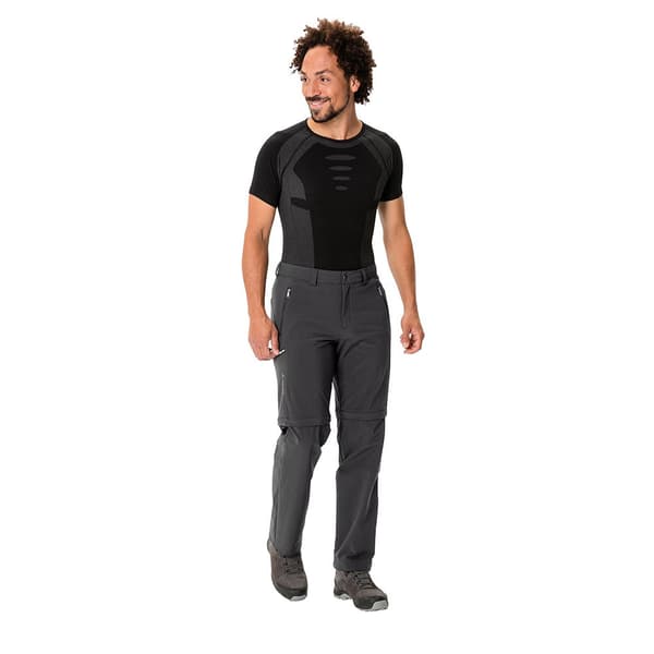 Vaude Farley Stretch Zip Off Ii Byxor Svart 46 / Regular Man