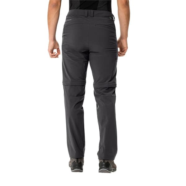 Vaude Farley Stretch Zip Off Ii Bukser Sort 56 / Short Mand