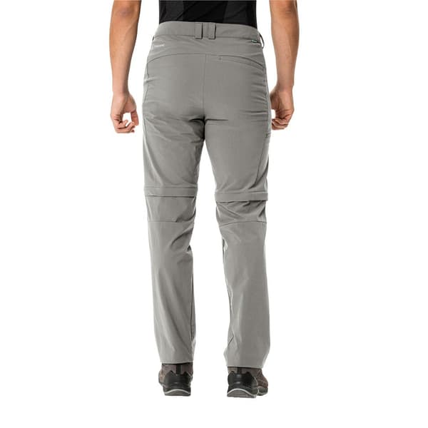 Vaude Farley Stretch Zip Off Ii Byxor Grå 56 / Regular Man
