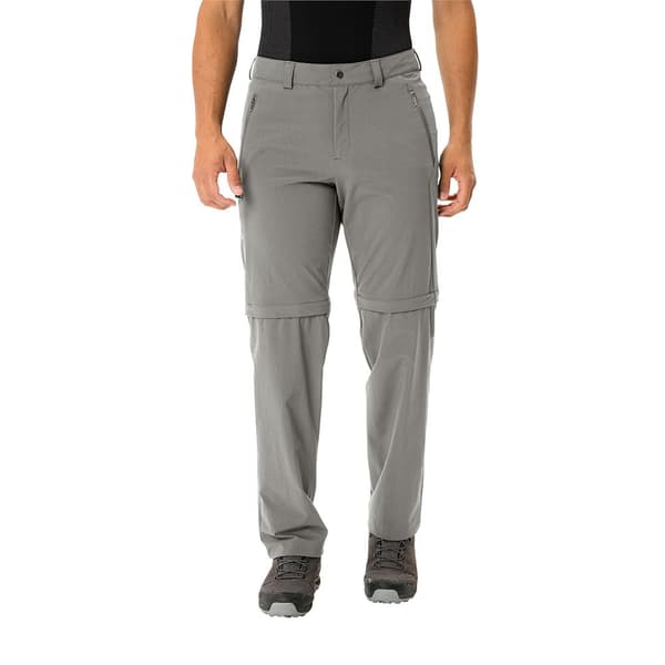 Vaude Farley Stretch Zip Off Ii Byxor Grå 56 / Regular Man