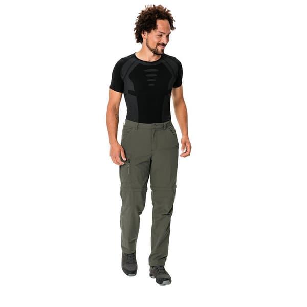 Vaude Farley Zip Off V Bukser Grøn 58 / Regular Mand