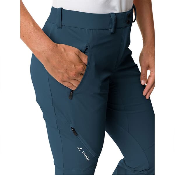 Vaude Scopi Ii Bukser Blå 42 / Short Kvinde