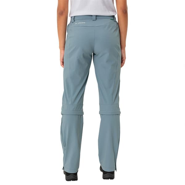 Vaude Farley Stretch Capri T-zip Iii Bukser Sort 42 / Short Kvinde