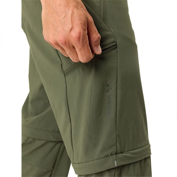 Vaude Farley Stretch Zip Off Ii Housut Musta 52 / Short Mies