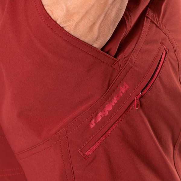 Trangoworld Yittu Vn Shortsit Punainen S / Regular Nainen