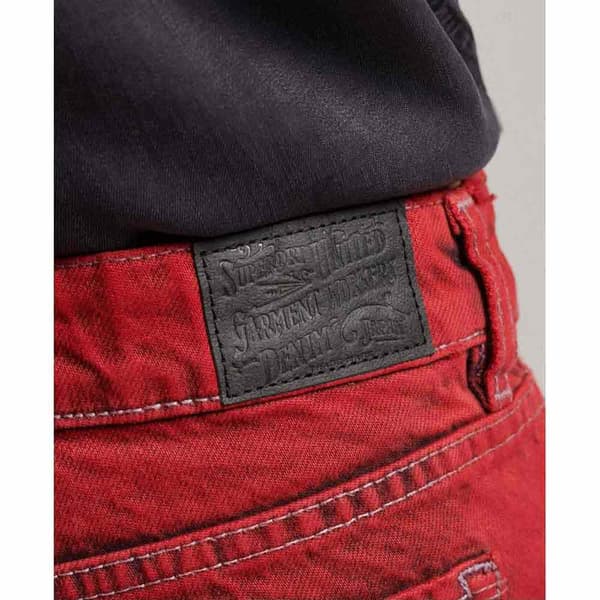 Superdry Vintage Washed Hot Shortsit Punainen 30 Nainen