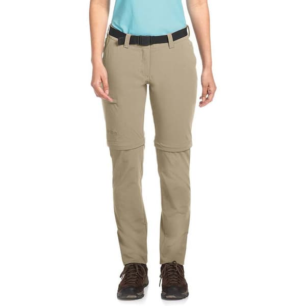 Maier Sports Inara Slim Zip Byxor Beige M / Short Kvinna