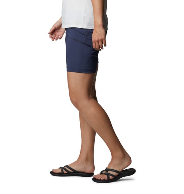 Columbia Peak To Point Shorts Blå 14 / 6 Kvinna