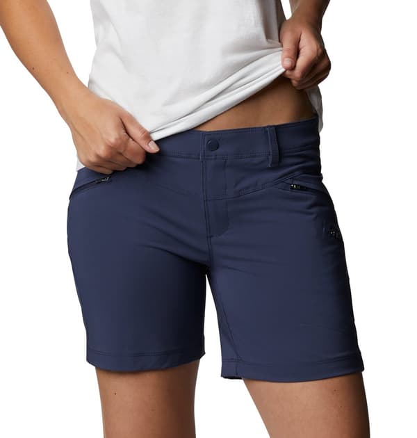 Columbia Peak To Point Shorts Blå 14 / 6 Kvinna