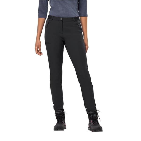 Jack Wolfskin Geigelstein Slim Byxor Grå 34 Kvinna