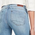 Miniatyrbild 3 av 7: G-star Lynn Mid Waist Super Skinny Jeans Blå 22 / 32 Kvinna
