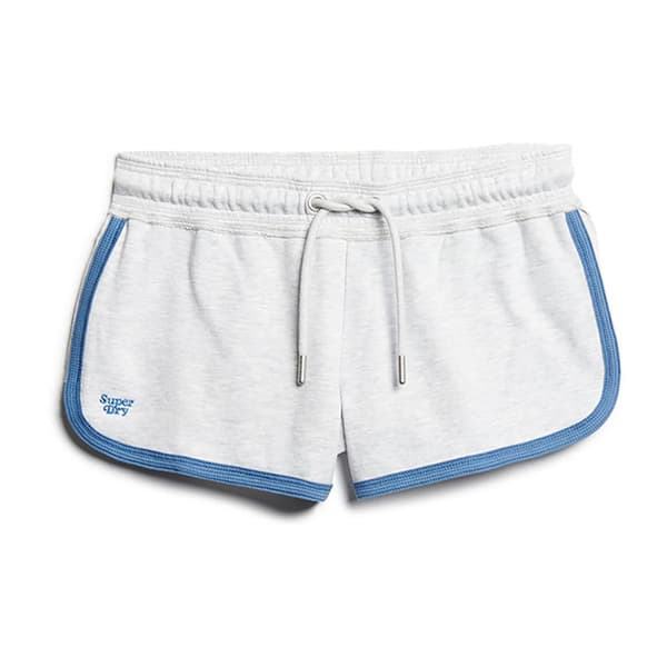 Superdry Essential Logo Racer Ub Shorts Grå L Kvinna