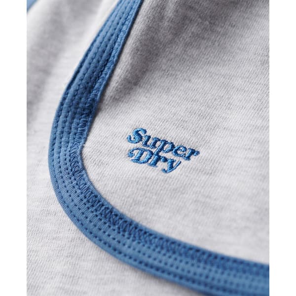 Superdry Essential Logo Racer Ub Shorts Grå L Kvinna