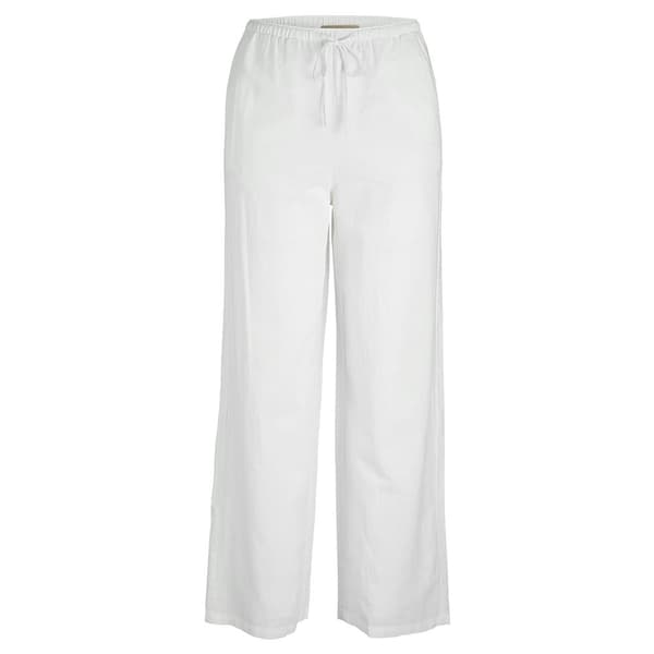 Jack & Jones Flora Linen Blend Jjxx Bukser Hvid XS Kvinde