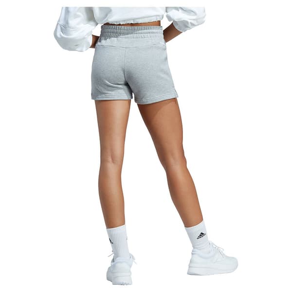 Adidas Lin Ft Shortsit Harmaa XL / Regular Nainen