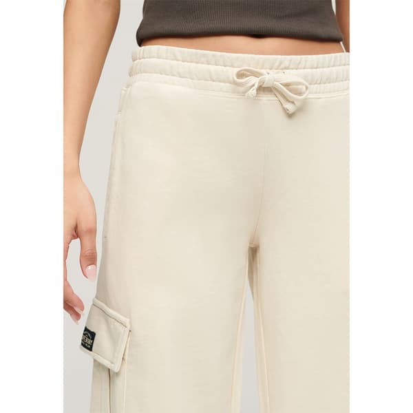 Superdry Vintage Wide Joggers Beige XL Kvinna