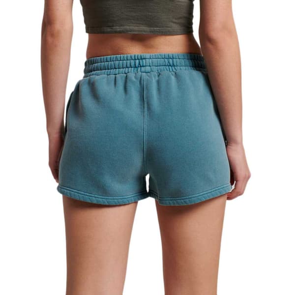 Superdry Vintage Wash Urheilushortsit Sininen M Nainen