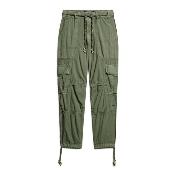 Superdry Lightweight Beach Cargo Housut Vihreä 30 Nainen