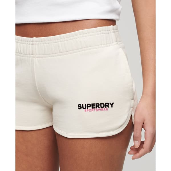 Superdry Sportswear Logo Racer Sports Shorts Hvid M Kvinde