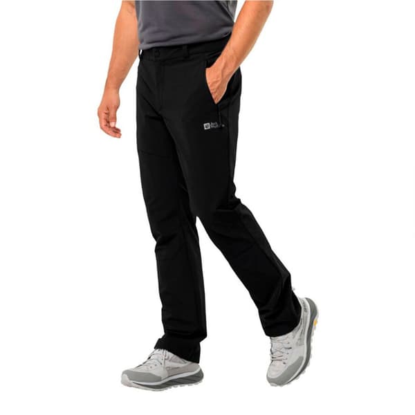 Jack Wolfskin Holdsteig Housut Musta 50 / Regular Mies