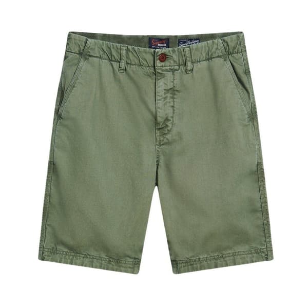 Superdry Vintage Officer Chinoshorts Grøn 30 Mand