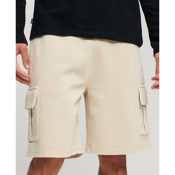 Superdry Contrast Stitch Cargo Shorts Beige L Mand