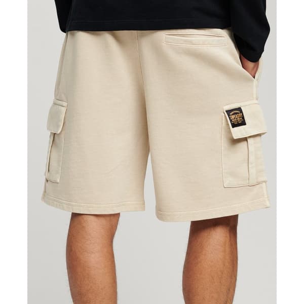 Superdry Contrast Stitch Cargo Shorts Beige L Mand