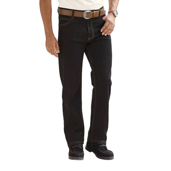 Atlas For Men Mens Part Elasticated Regular Jeans