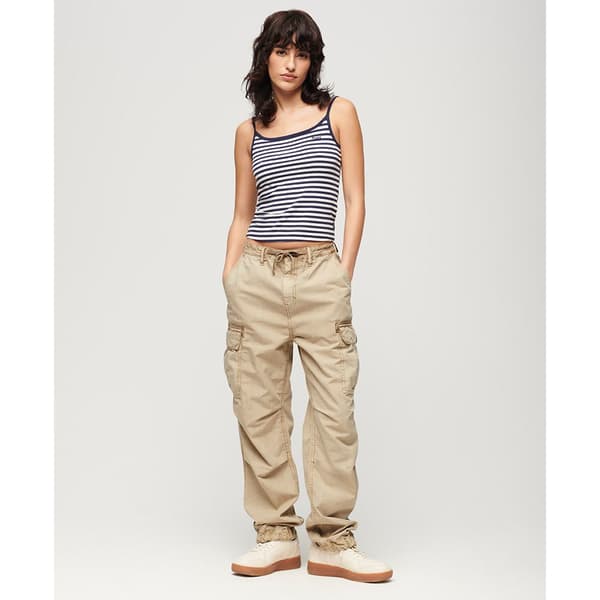 Superdry Para Cargobyxor Beige 34 / 30 Kvinna
