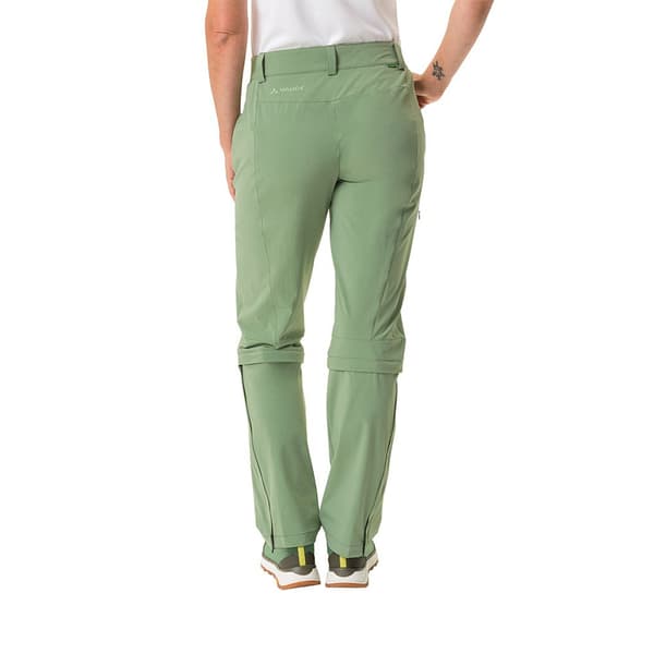 Vaude Farley Stretch Capri T-zip Iii Byxor Grönt 36 / Short Kvinna